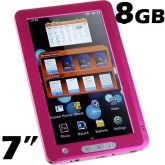 Leitor de Ebooks 7 polegadas 8 GB (Fotos, vídeos, Grava Voz)